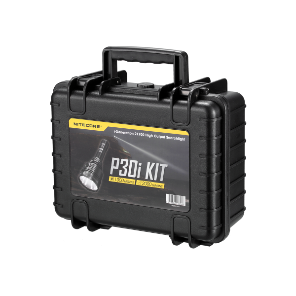 Nitecore P30i Hunting Set, max. 2000 Lumen, ideales Jagd-Komplettset im Kunststoffkoffer, inklusive Akku und Zubehör