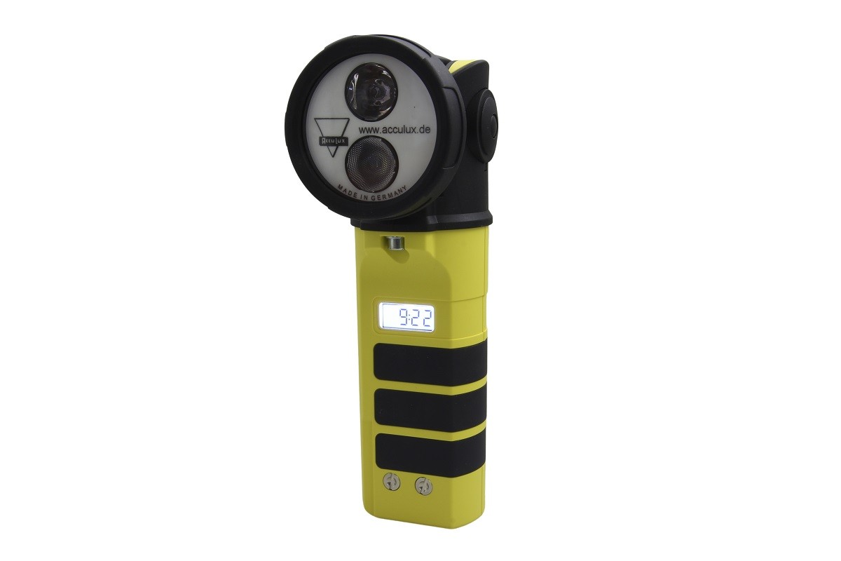 AccuLux HL35EX High Power Knickkopf-Handleuchte