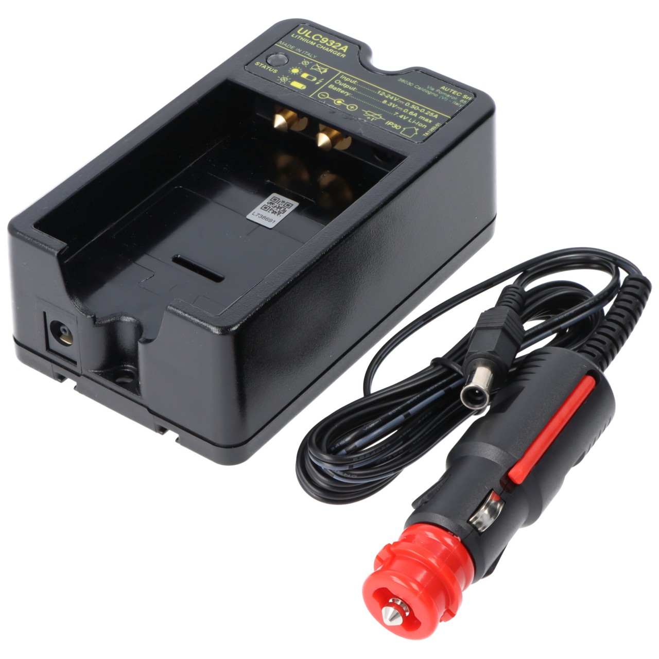 Original KFZ-Ladegerät Autec Air Dynamic ULC932A, früher ULC928, Autec Modular, für den Akku Autec LPM02