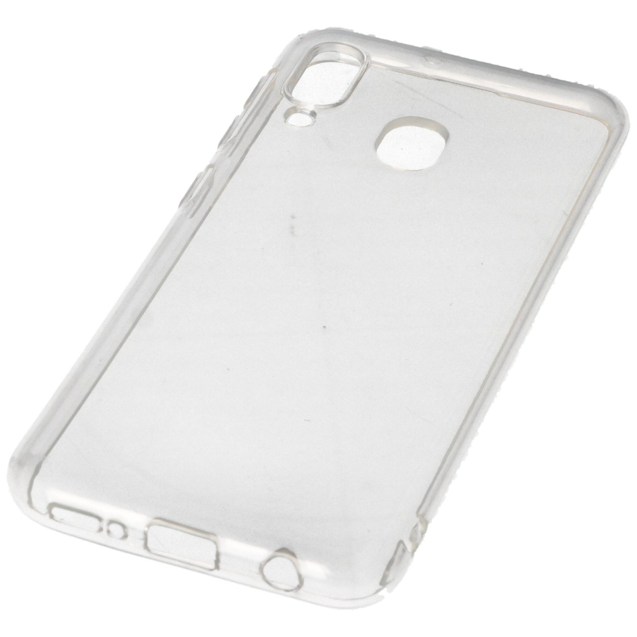 Hülle passend für Samsung Galaxy A20 E - transparente Schutzhülle, Anti-Gelb Luftkissen Fallschutz Silikon Handyhülle robustes TPU Case