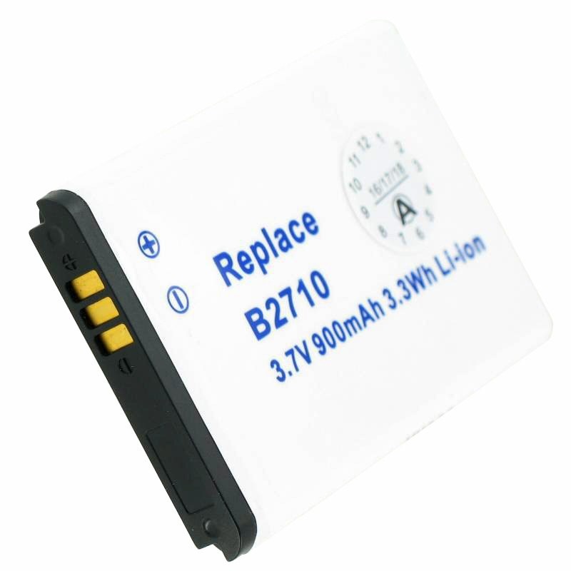 AccuCell Akku nur passend für Samsung GT-B2710, AB803446BU, Maße 49,4 x 34,0 x 5,8mm beachten