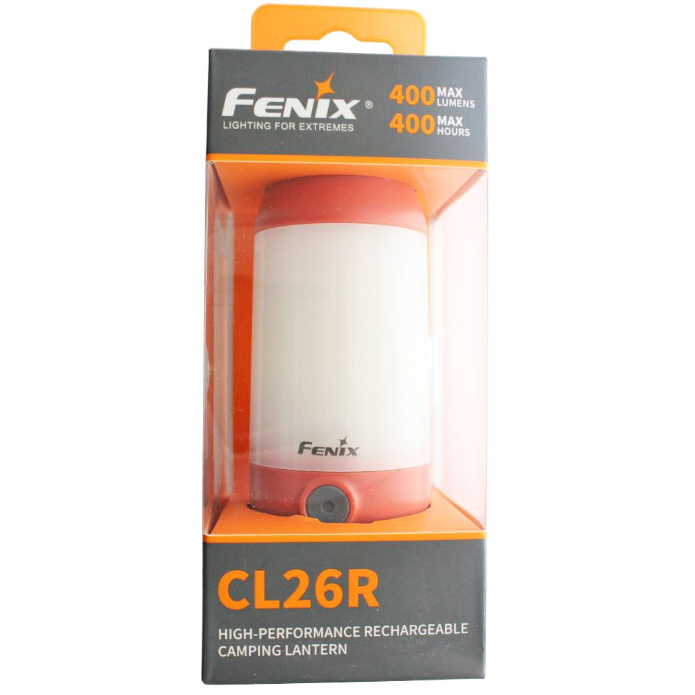 Fenix CL26R LED Campingleuchte grün, inklusive Li-Ion Akku 2600mAh und mit USB Ladeanschluss