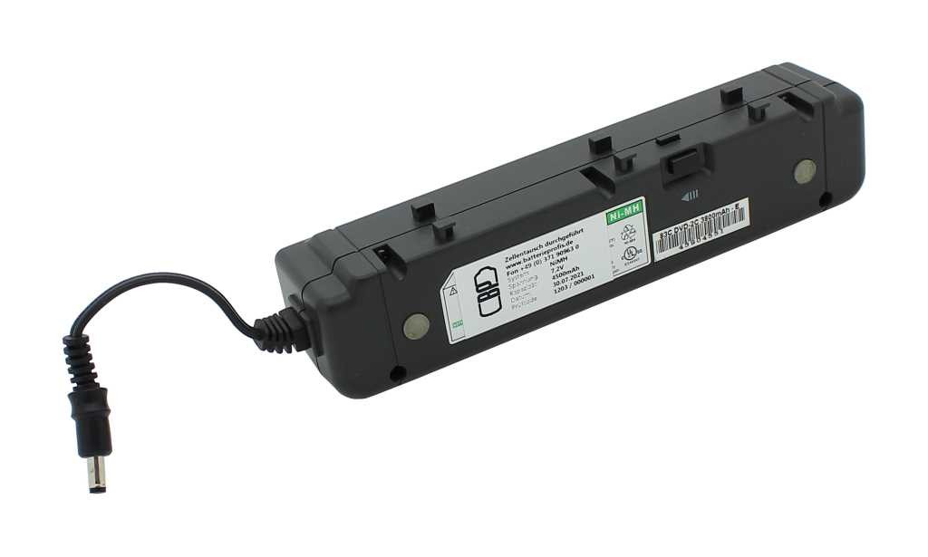 Zellentausch DVD-Player-Akku NiMH 7,2V 4500mAh passend für DVD-Player DVD-2C