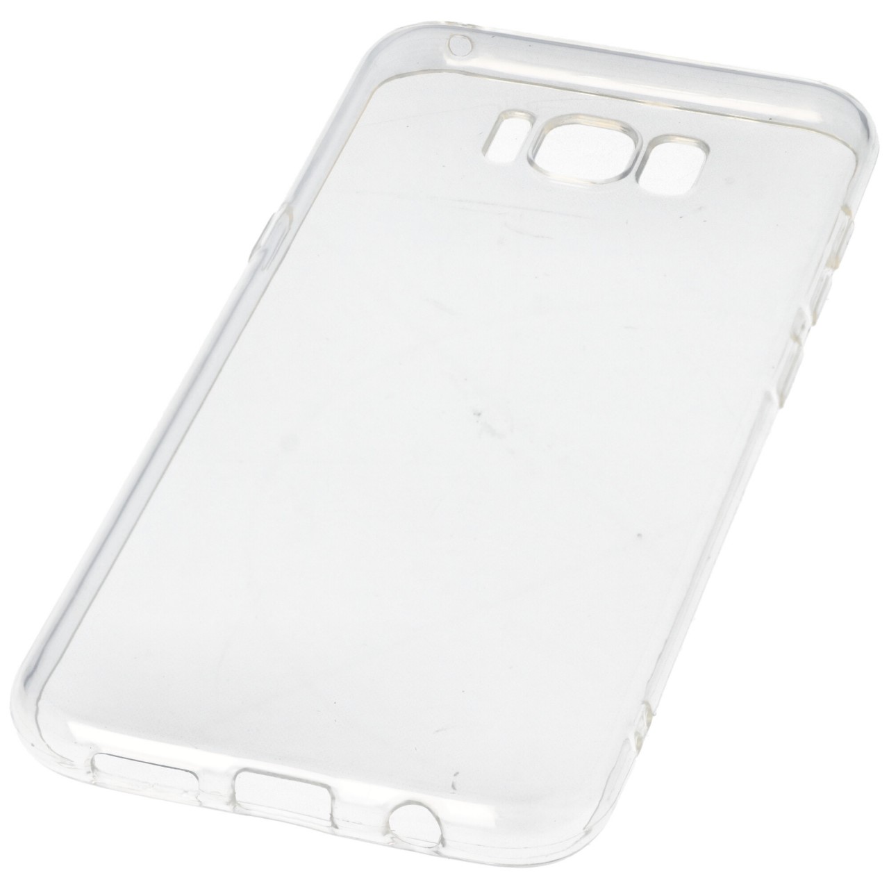 Hülle passend für Samsung Galaxy S8 Plus - transparente Schutzhülle, Anti-Gelb Luftkissen Fallschutz Silikon Handyhülle robustes TPU Case