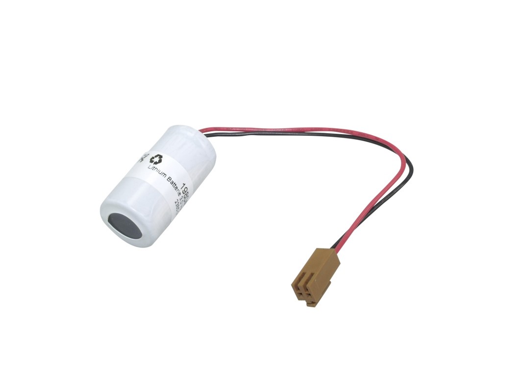 Speicherbatterie 3V passend für Cutler Hammer GE 1200mAh Lithium-Batterie mit 2/3A Kabel und Stecker