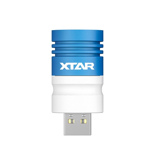 Xtar USB Taschenlampe UL1-120 – 120 Lumen Mini-USB-Leuchte mit Farbmodi