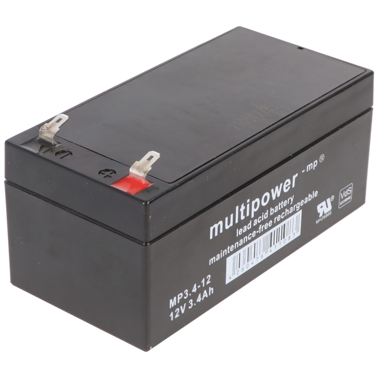Multipower MP3.4-12 12 Volt 3400 mAh Akku CT3,2-12 CT3.2-12