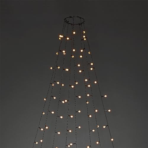 LED Baummantel außen 240 bernsteinf. LED 6327-800