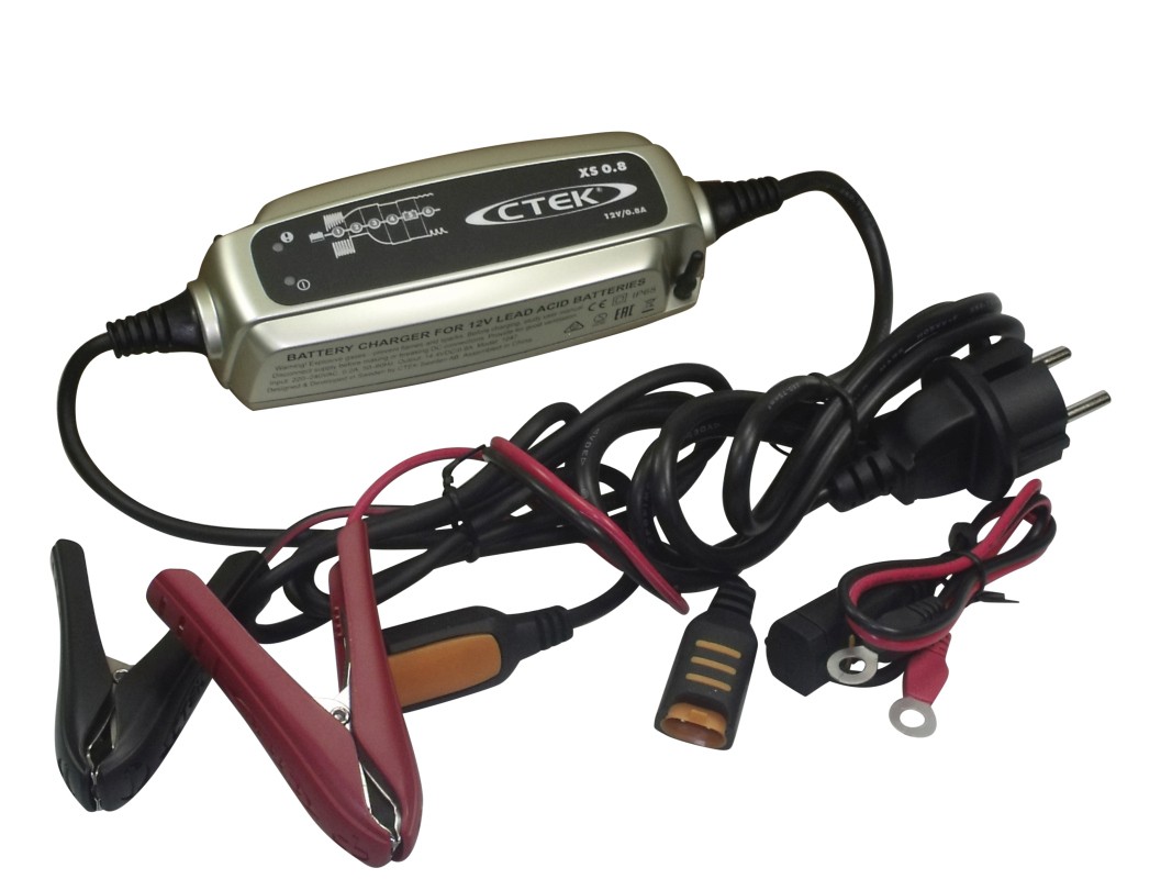 CTEK XS 0,8 Blei Ladegerät für verschlossene Batterien 12V 0,8A