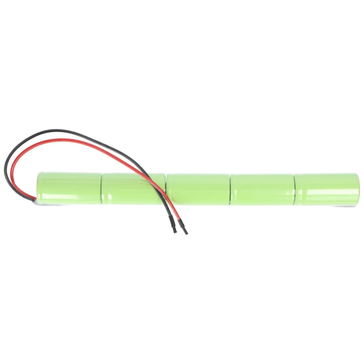 Notleuchtenakku NiMH 6,0V 4000mAh L1x5 Baby C mit 200mm Kabel einseitig passend für 6 V Akkus