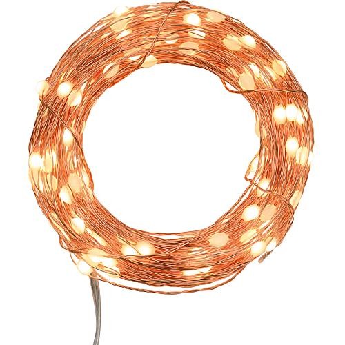 LED-Microlichterkette 200 LED warmweiß 46788