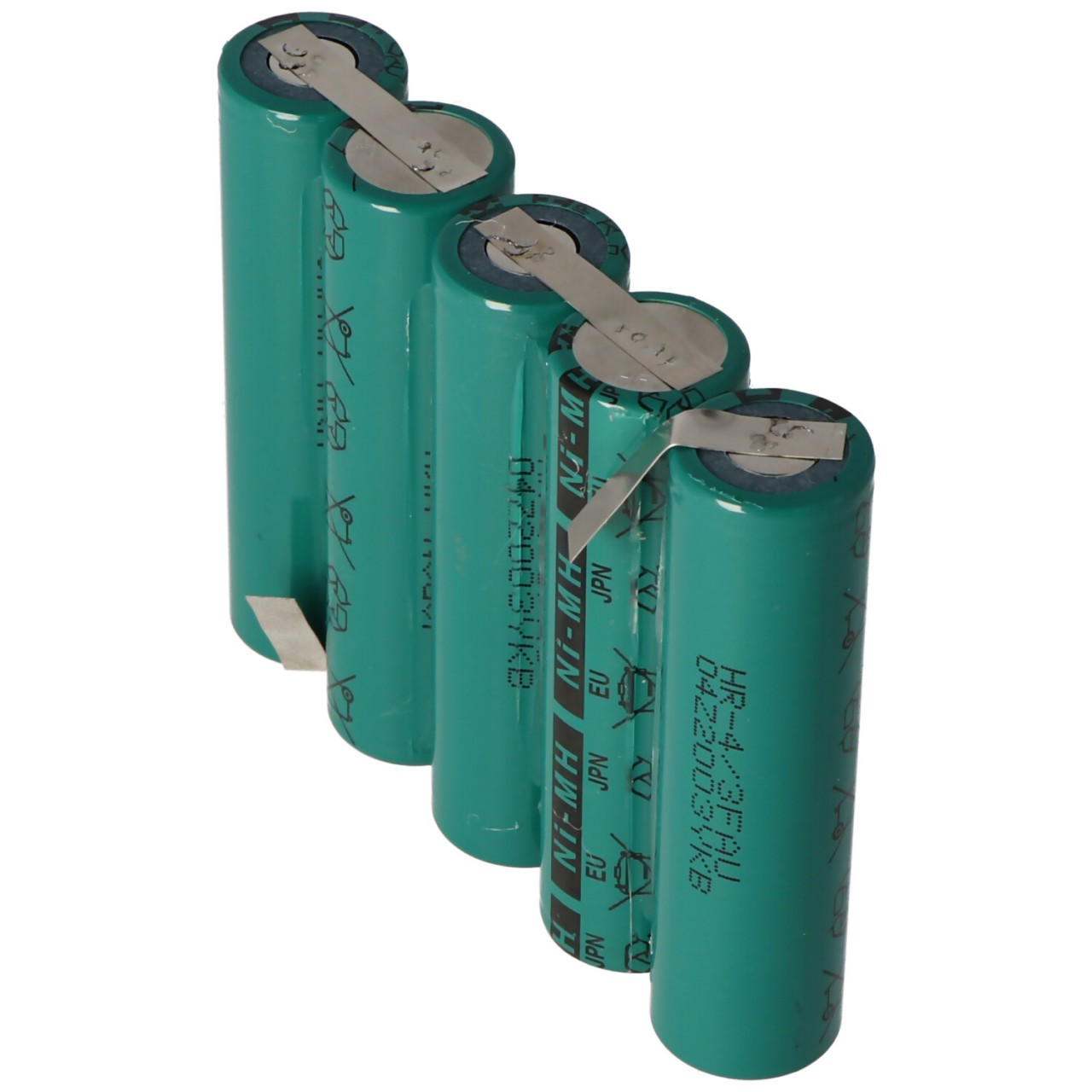 Akku passend für MarSurf M300 Oberflächenmessgerät, 5/HHR450 4/3A 6 Volt 4500mAh 75845 505 517 Akku, zum Selbsteinbau, mit Kabel, ohne Stecker
