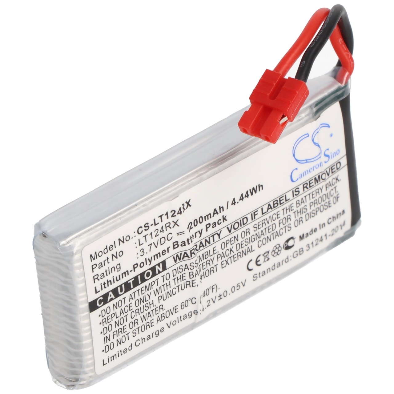 Li-Polymer-Akku - 1200mAh (3.7V) - für Modellbau wie Syma X5HC