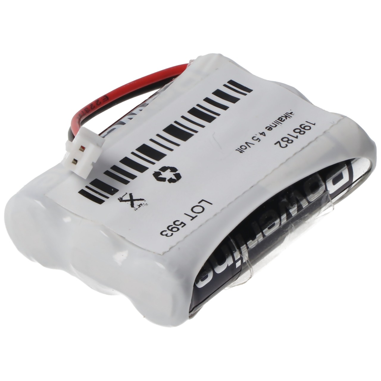 Batteriepack 4,5V F1x3 Micro AAA mit Kabel und Stecker ersetzt Safe-O-Tronic 38400200, Steckertyp ZHR-Serie