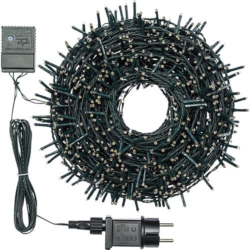 LED Lichterkette 1000 ww + bernst. LED 74835