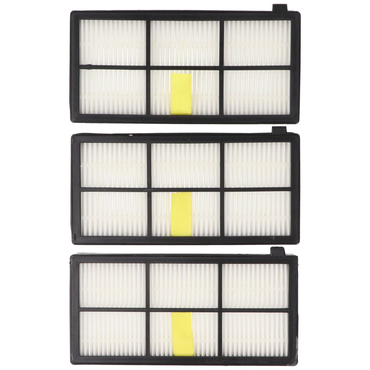 3 Stück Staubsaugerfilter für Staubsauger wie iRobot Roomba 800er Serie, Hepa-Filter, Allergie-Filter