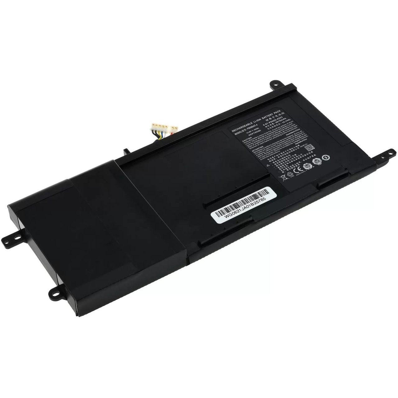 Akku passend für Laptop Clevo P650RE3, P650SE, Typ P650BAT-4 u.a. - 14,8V - 4000 mAh