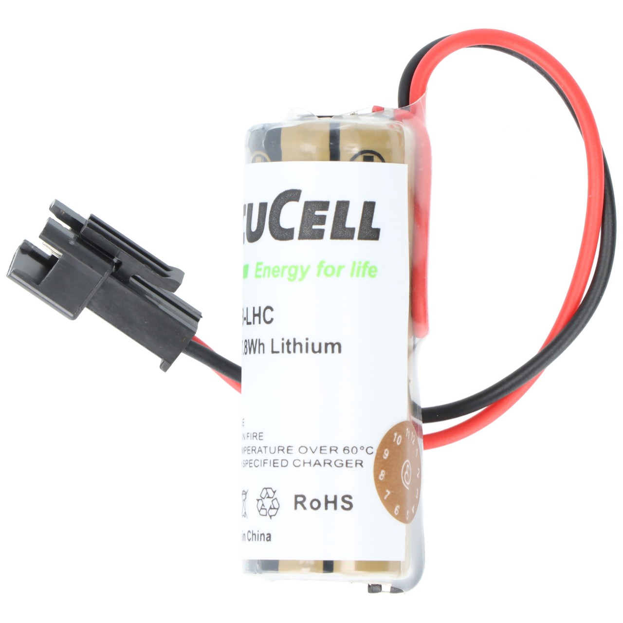 CR8LHC Lithium Batterie passend für Fuji CR8-LHC, FDK CR8.L, CR8.LHC, THP3053