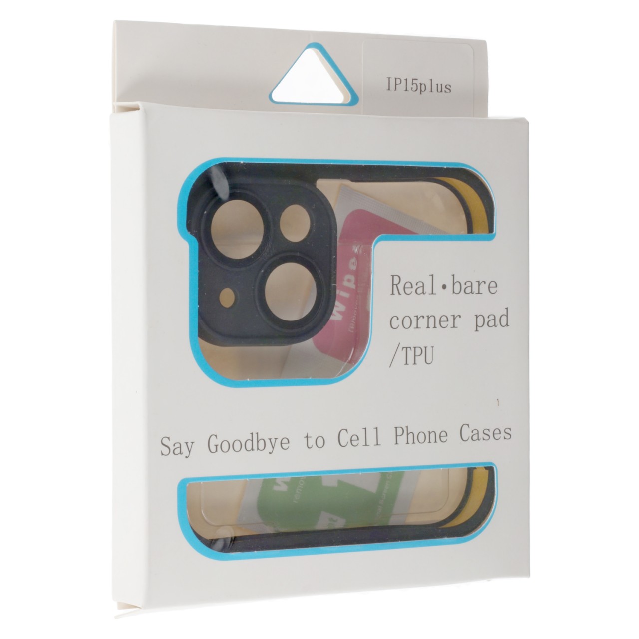 PT line TPU Corner Bumper für Apple iPhone 15 Plus, Schwarz