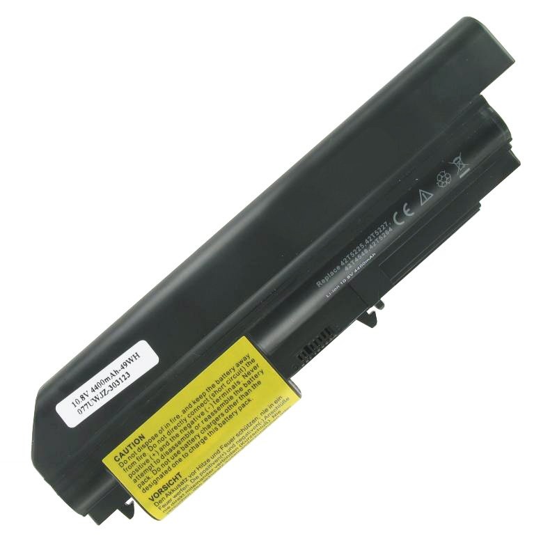 Akku passend für Lenovo ThinkPad T61 14.1 widescreen 10,8 Volt 4400mAh