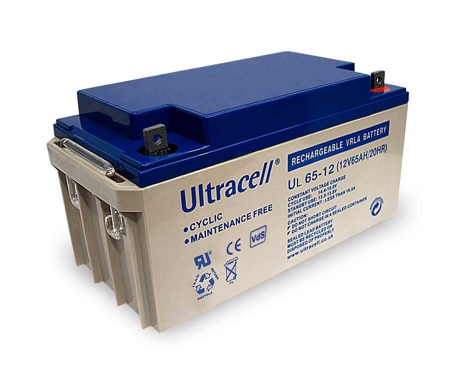 Ultracell UL65-12 12V 65Ah Bleiakku AGM Blei Gel Akku