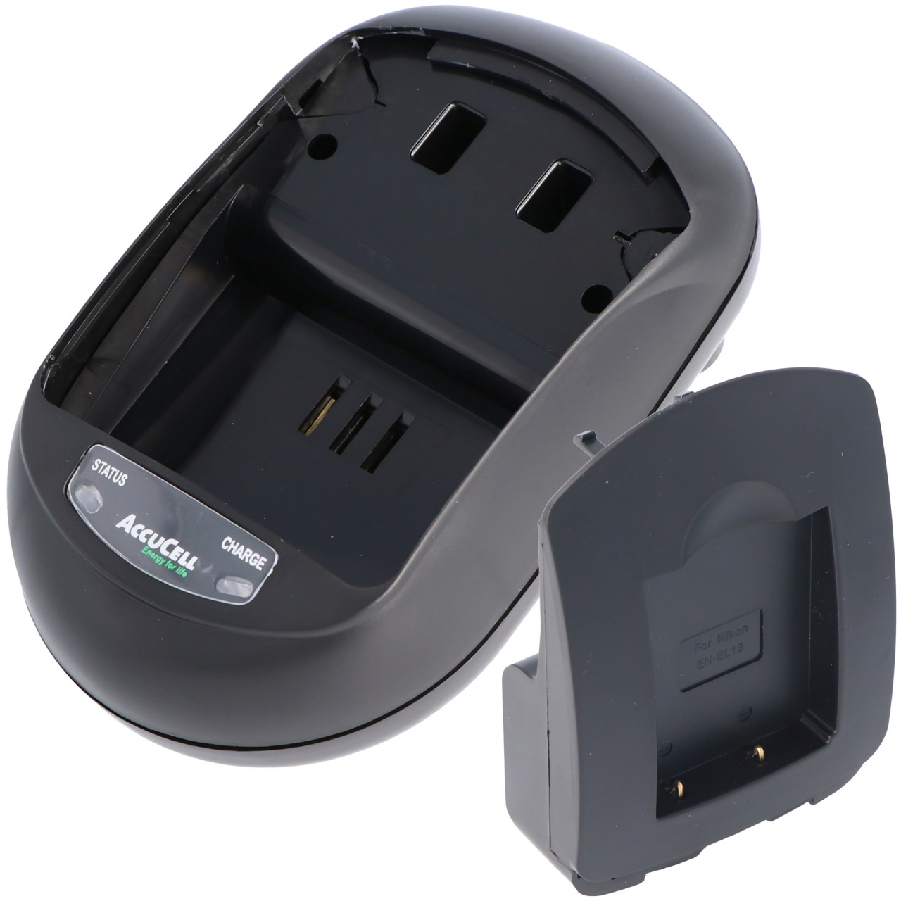 Schnell-Ladegerät passend für Nikon EN-EL19 Akku, S2500, S3100