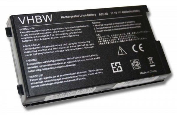 Notebook Akku für ASUS A8 u.a. 11,1V 4400mAh