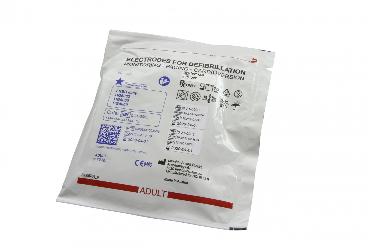 Original Schiller Defi Pads Fred Easy