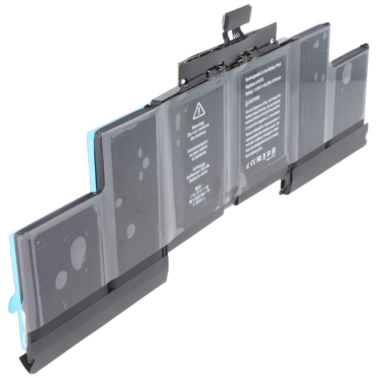 Akku passend für Apple A1398 15' mit Retina display 2015 version Akku A1618