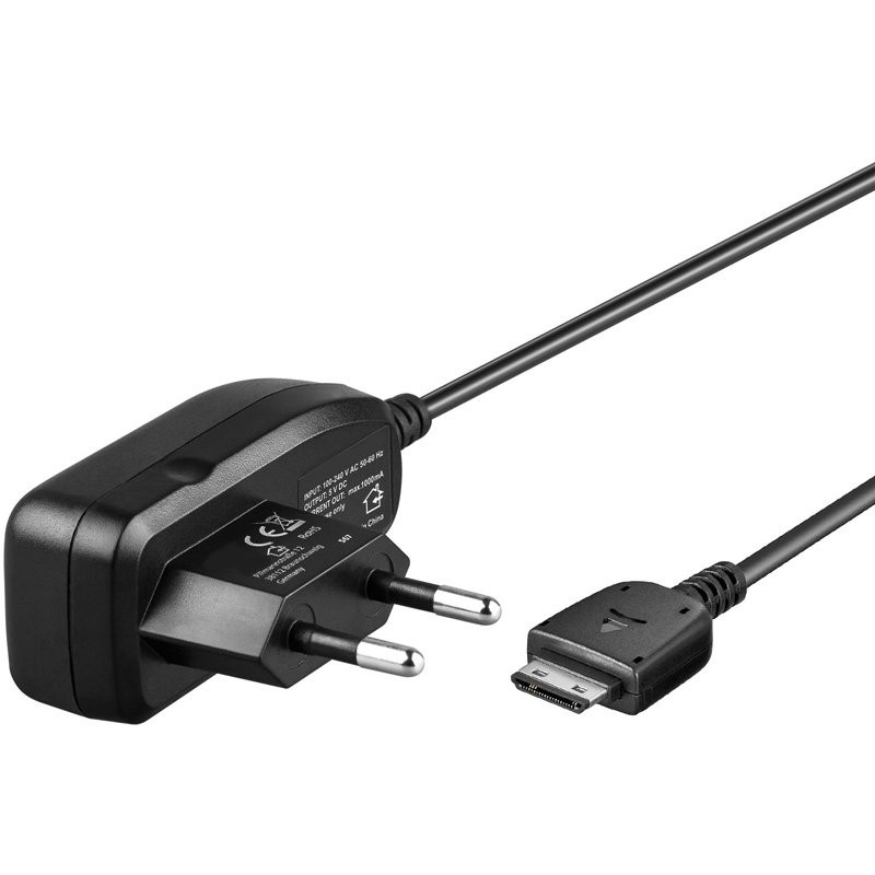 Ladegerät passend für Samsung SGH-F480, Samsung SGH-F490, Samsung SGH-i900 OMNIA