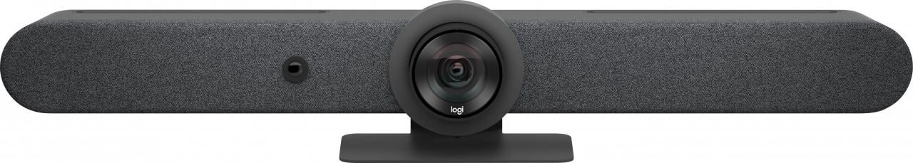 Logitech ConferenceCam RALLY Bar, 4K Ultra HD, grafit 3840x2160, 3x USB 2.0-A, 1x USB 3.0-C, Bluetooth, HDMI, Netzwerk, Fernbedienung