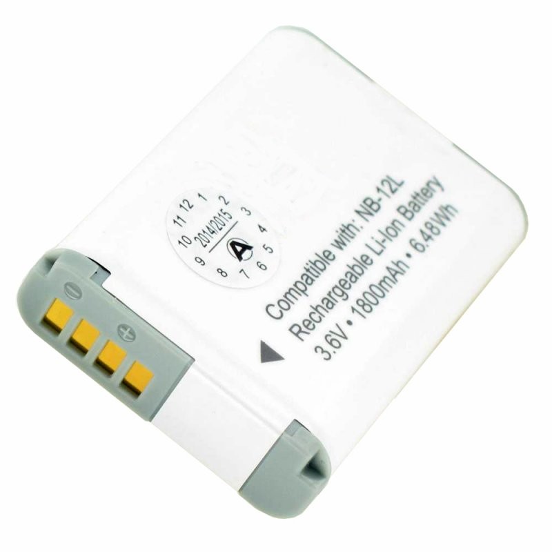 AccuCell Akku passend für den Canon NB-12L Akku Canon PowerShot G1 X Mark II, PowerShot N100