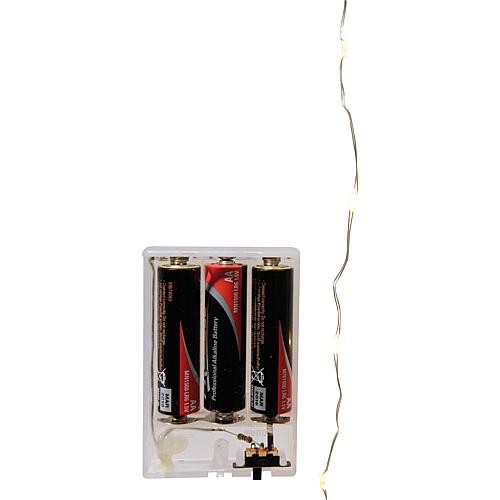 EGB LED-Microlichterkette 40 ww LED 32286 Batteriebetrieb