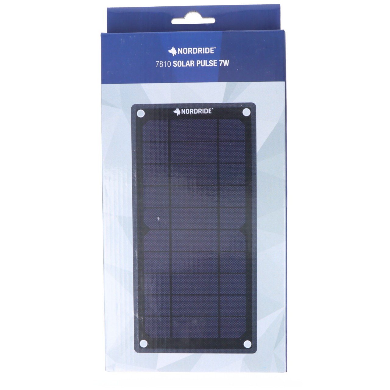 Nordride Solarpanel, 7810 Solar Pulse, Solarladegerät mit 7W, mit USB-A Anschluss, integrierter Ständer