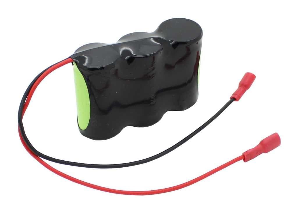 Notleuchtenakku NiMH 3,6V 4000mAh F1x3 Baby C mit Kabel und Faston-Buchsen -4,8mm / +6,3mm ersetzt 3,6 V Akku