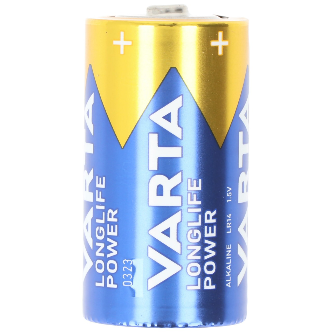 Varta Longlife Power (ehem. High Energy) Alkaline Batterie Baby, LR14, Size C lose Ware 1 Stück
