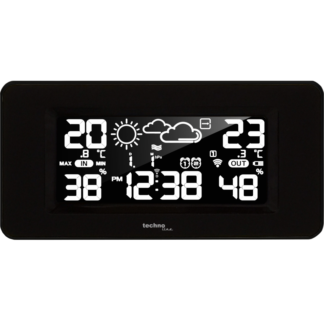 WS 6445 - Moderne Wetterstation mit Farbanzeige