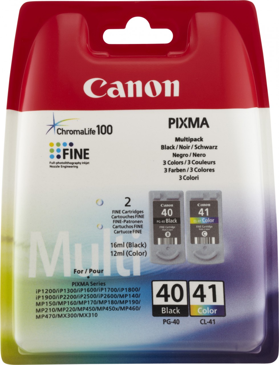 Canon Tinten Kombipack PG-40/CL-41 schwarz/color