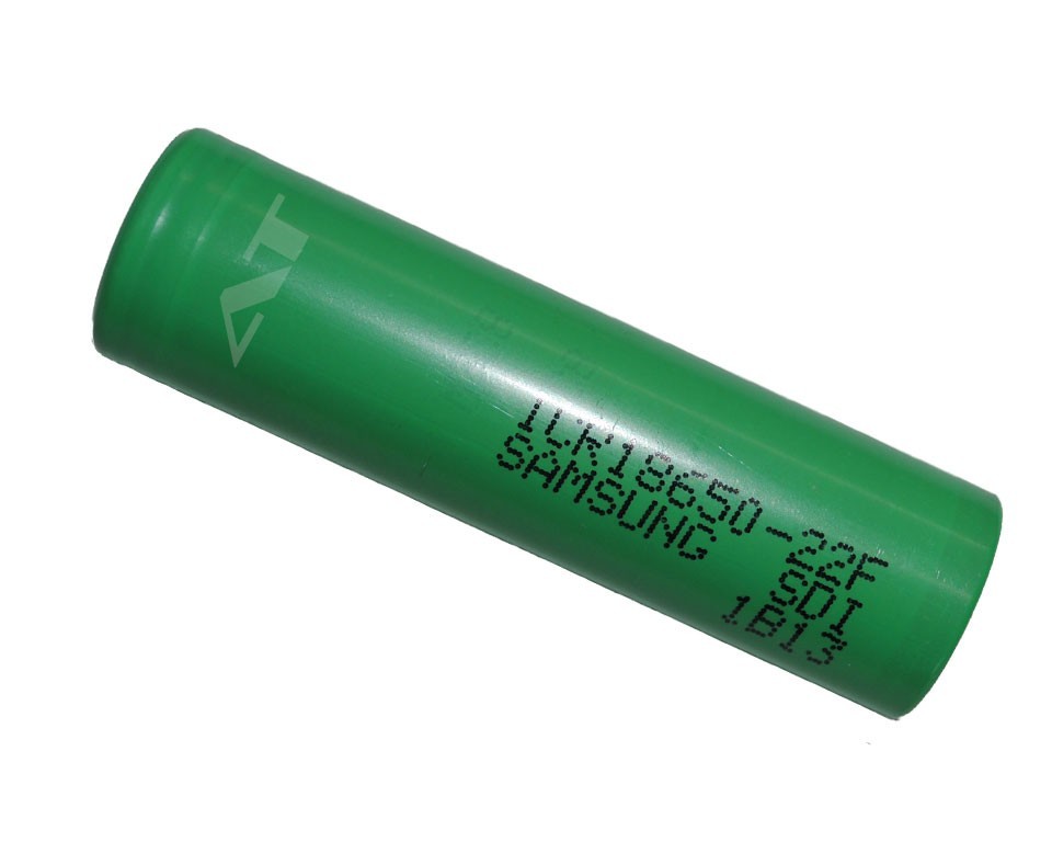 Samsung ICR 18650 22F - 2250mAh, 3,6V (Flat Top, ungeschützt)