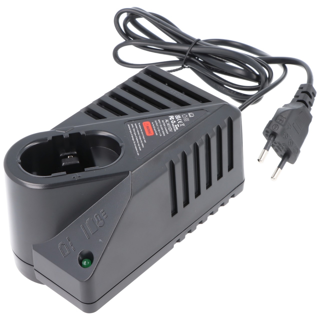 Ladegerät für Bosch Werkzeugakkus 7,2V bis 18V, NiCd, NiMH, kompatibel mit Bosch AL 1411 DV