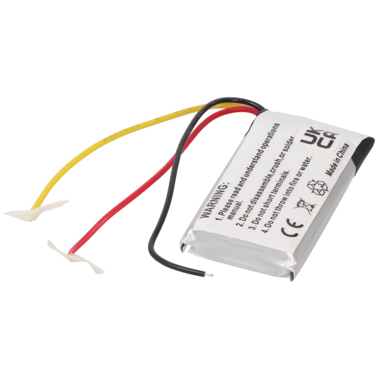 Akku passend für JBL GO, GO BLK, GO FFJBL, GSP072035 für Lautsprecher Boxen Speaker 580mAh, 3.7V, Li-Polymer