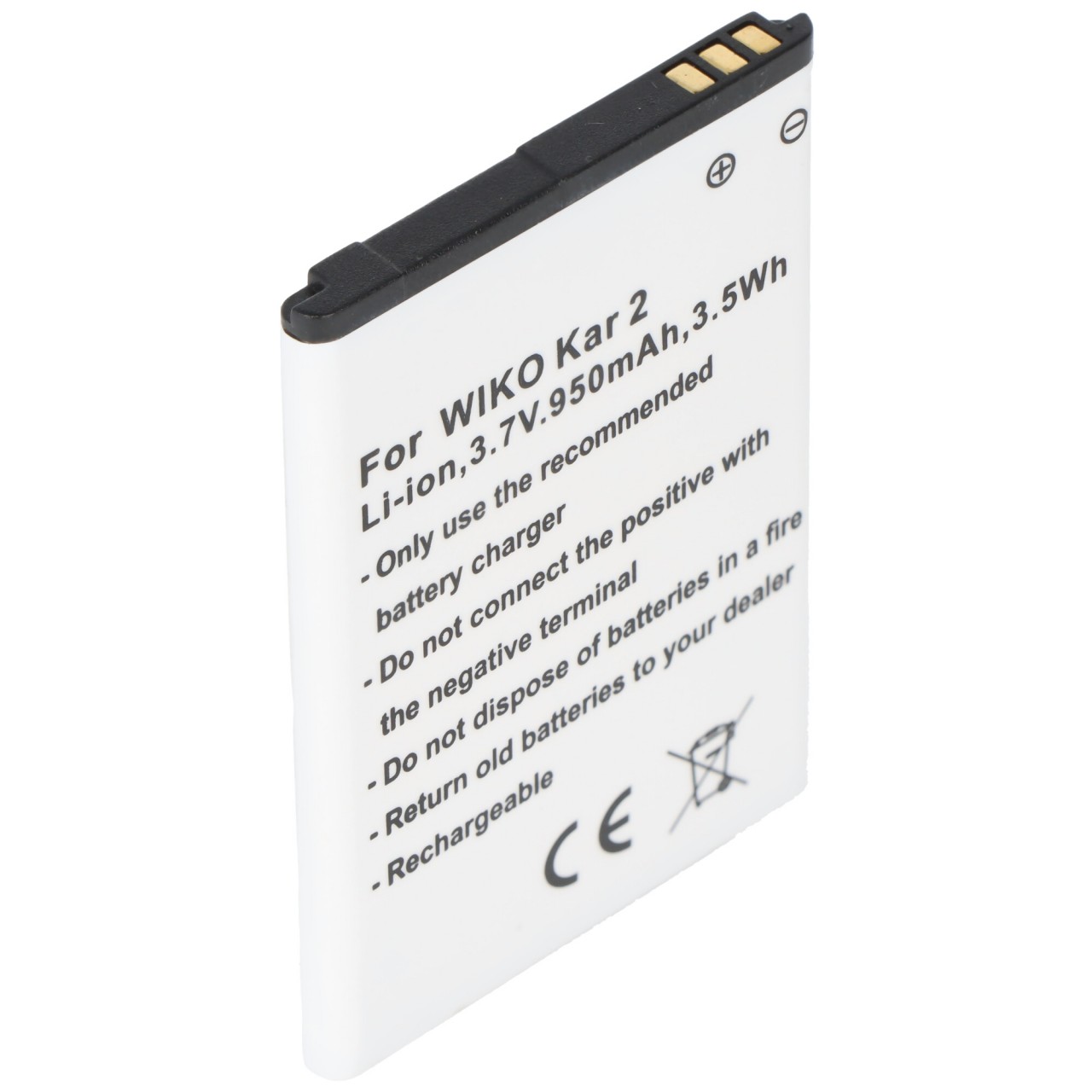 Akku passend für den Wiko DOLFY Akku, Kar 2, Kar2, N320, UBIK, Venia