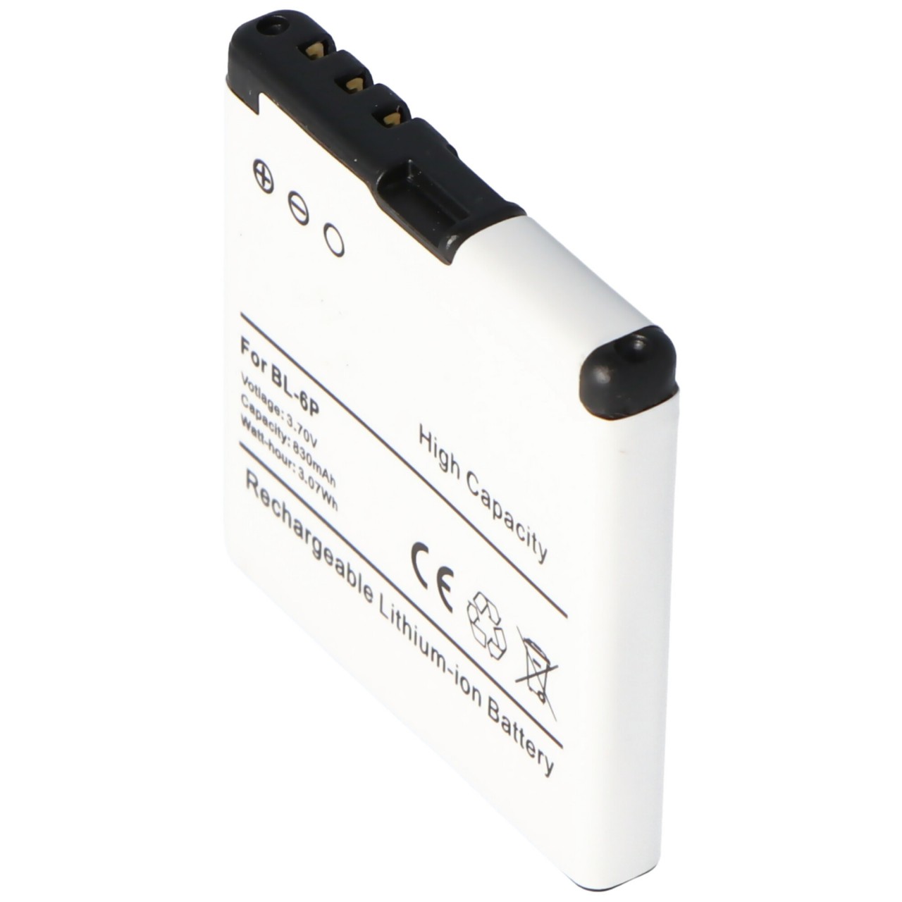 AccuCell Akku passend für Nokia 7900 Crystal Prism, 7900 Prism