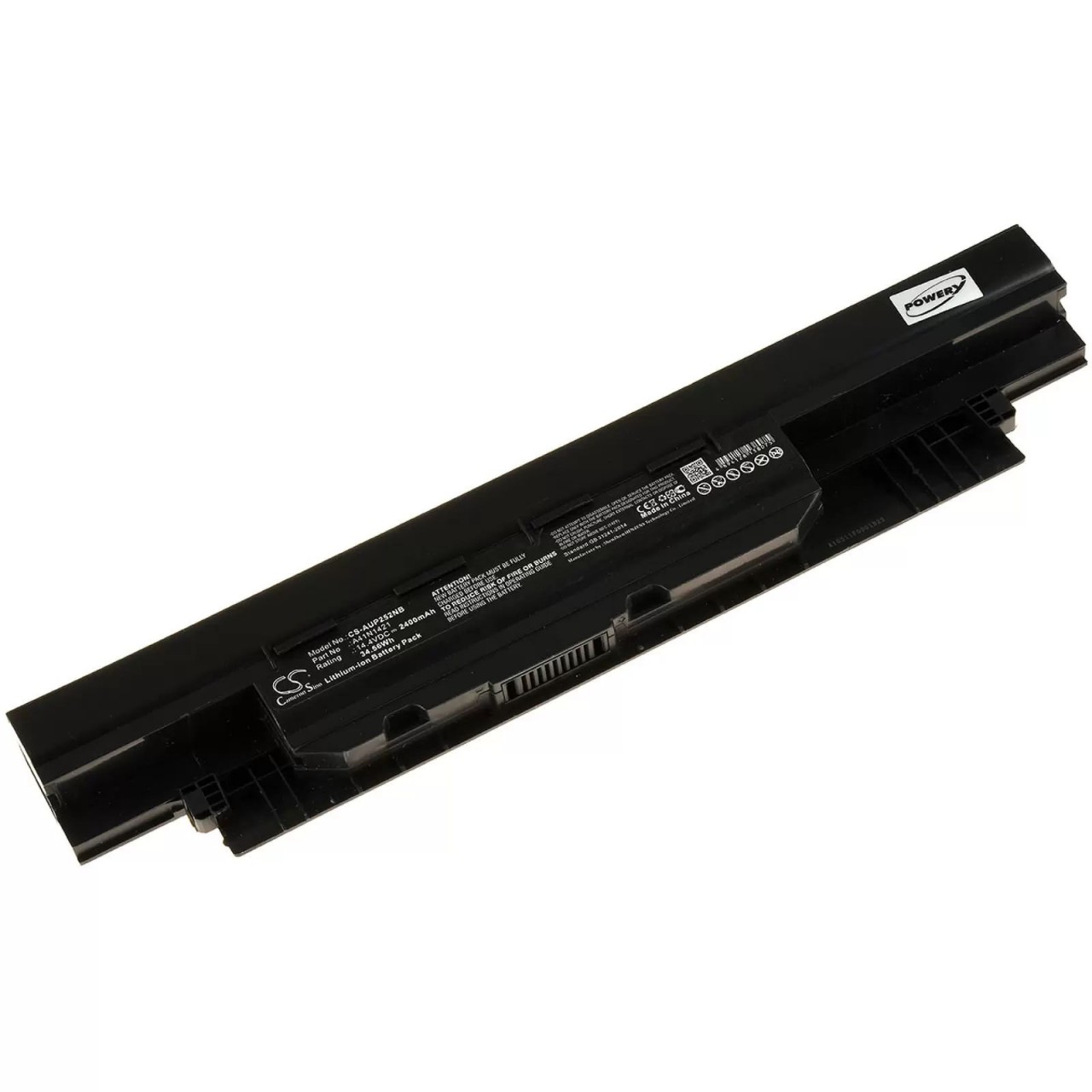 Akku für Laptop Asus PU551LA / P2520SA / Typ A41N1421 - 14,4V - 2400 mAh