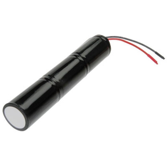 BlackFox Notbeleuchtungs-Akku L1x3 Blaxkfox BF-4000DH mit Kabel 10cm mit offener Litze 3,6V, 4000mAh