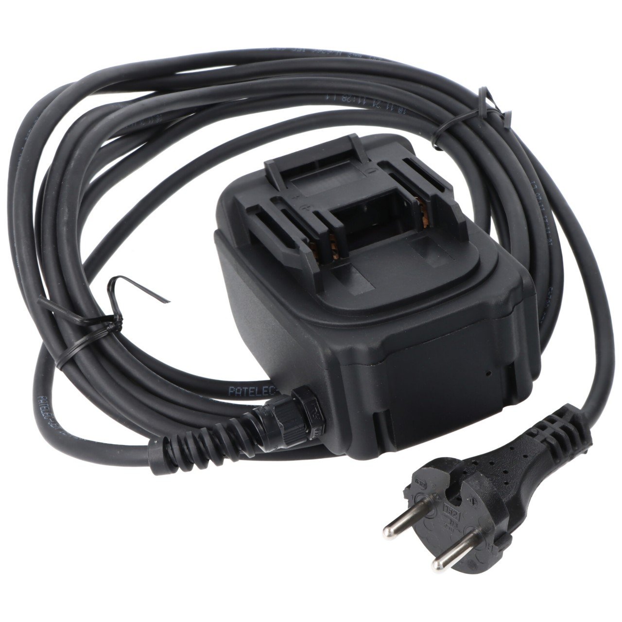 Mainsconnector das Schaltnetzteil 18V kompatibel für Makita Makstar BL1830, BL1850, Kabel seitlich ausgehend