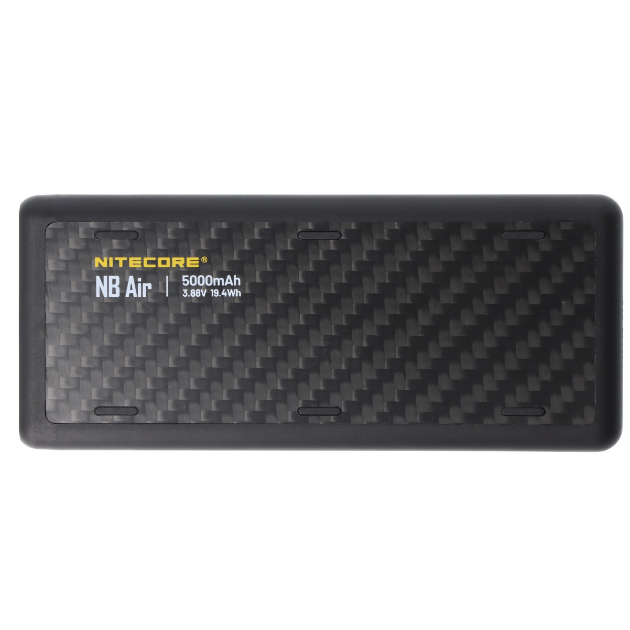 Nitecore Powerbank NB Air, 5000mAh, wasserdicht, 89 Gramm, Carbon-Gehäuse
