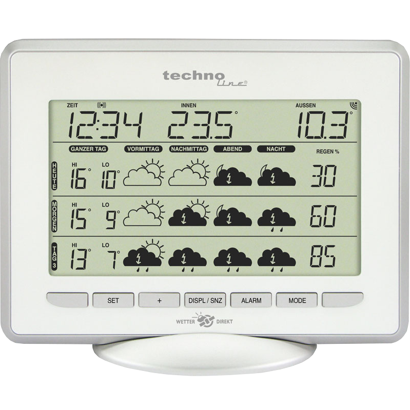 Satellitengestützte Wetterstation - WD 1800