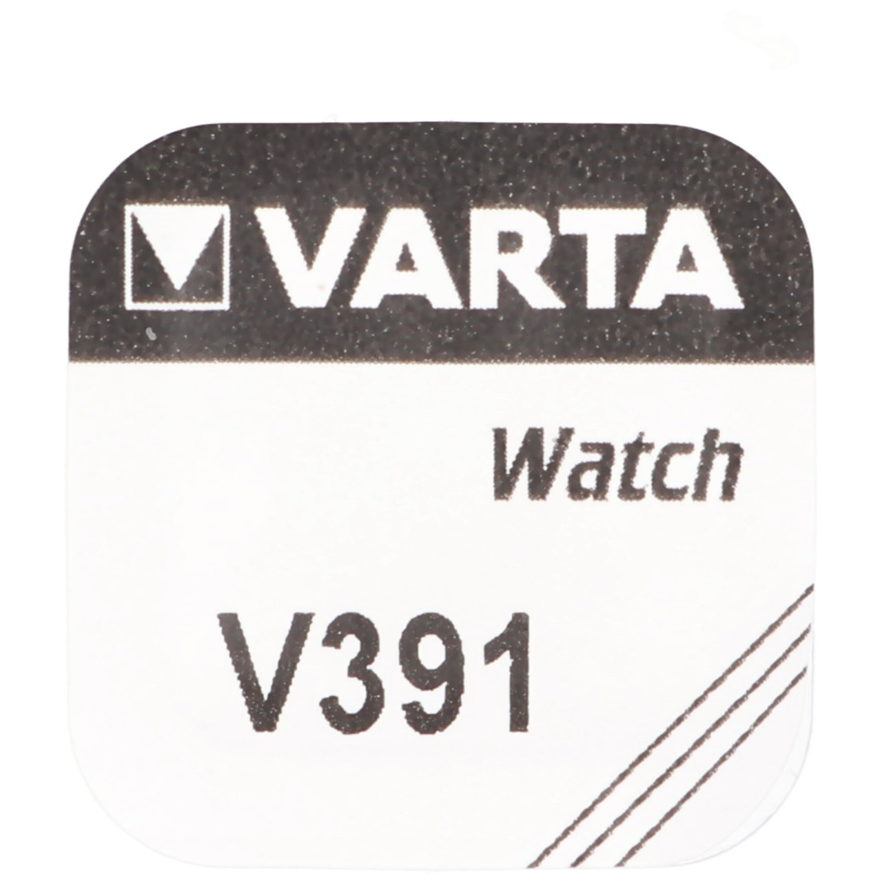 391, Varta V391, SR55, SR1120W Knopfzelle für Uhren etc. 1 Stück