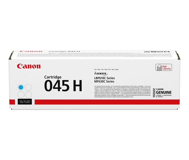 Canon Lasertoner 045H cyan 2.200 Seiten